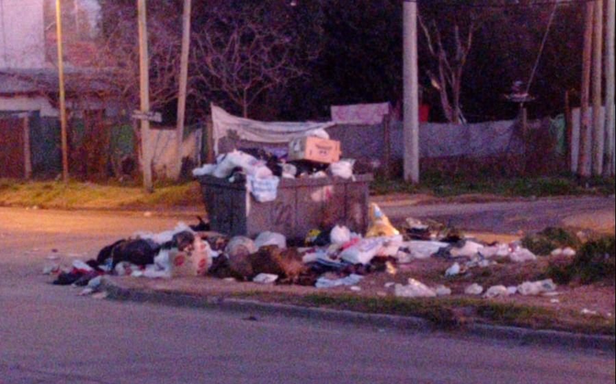 Basural en plena avenida: reclaman contenedores para un barrio de La Plata
