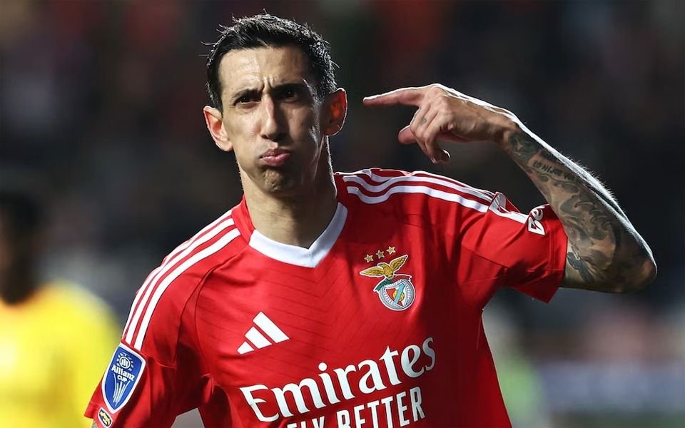 Con dos golazos de Ángel Di María, el Benfica está en la final de la Copa de la Liga