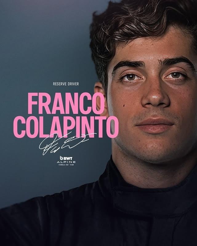 Colapinto a Alpine: ¿Cuándo volvería a las pistas?