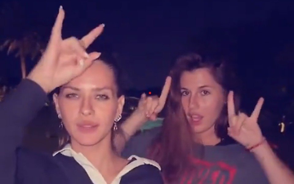 La China Suárez grabó un baile provocador desde la "casa de los sueños" de Wanda Nara
