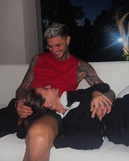 La China, pegada a Mauro Icardi hasta en tribunales