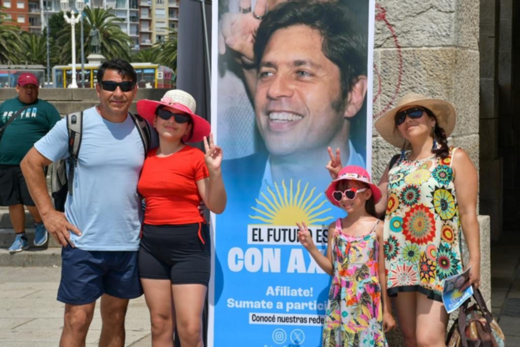 Lanzaron la campaña “El futuro es con Axel”