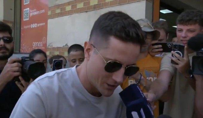 Llegó Alarcón y Herrera, listo para firmar