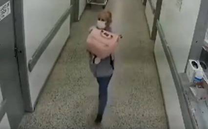 VIDEO.- Así fue el robo del bebé perpetrado por una argentina en un hospital de Paraguay