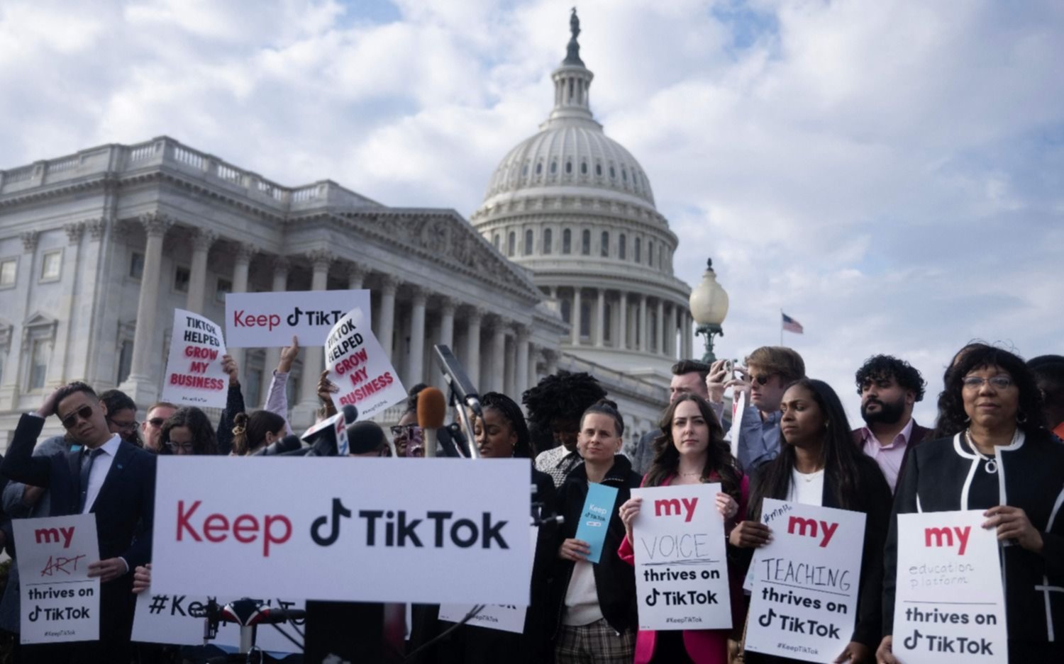 TikTok quedó al borde de la prohibición en EEUU: la Corte avaló la ley del gobierno de Biden, aunque define Trump