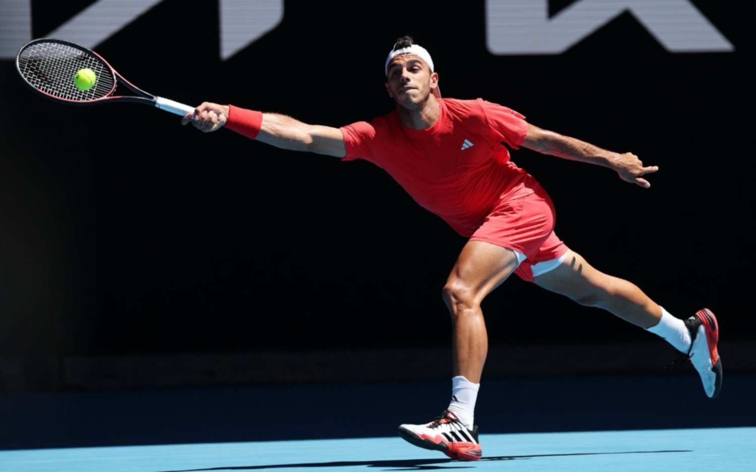 Francisco Cerúndolo luchó, pero perdió contra Miñaur y quedó eliminado del Australia Open 