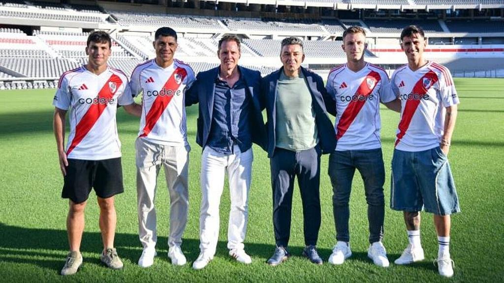 River presentará a sus refuerzos ante México