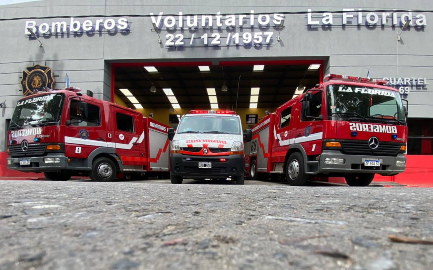 Primera mujer al frente de los Bomberos Voluntarios de La Florida  
