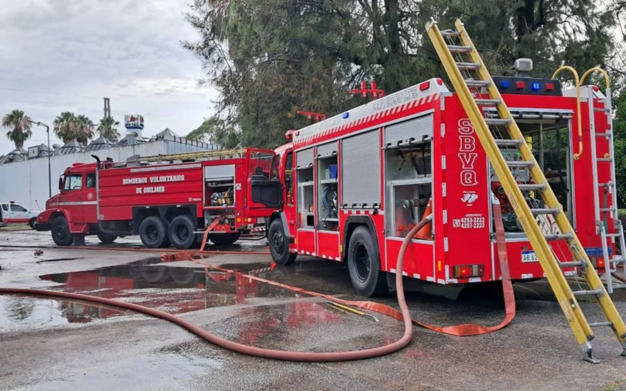 Incendio en el boliche "El Bosque" de Quilmes Oeste