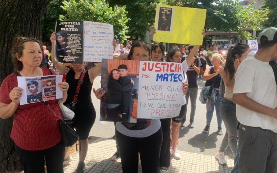 Crimen de Mateo: marcha y fuerte pedido de justicia