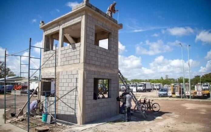 Avanza la construcción de la nueva planta de hormigón en Quilmes