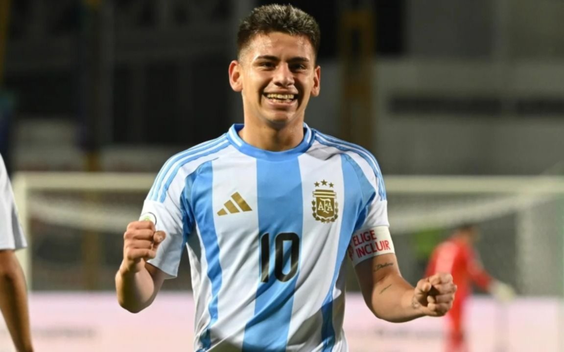 Sub 20: Argentina aplastó Brasil 6 a 0