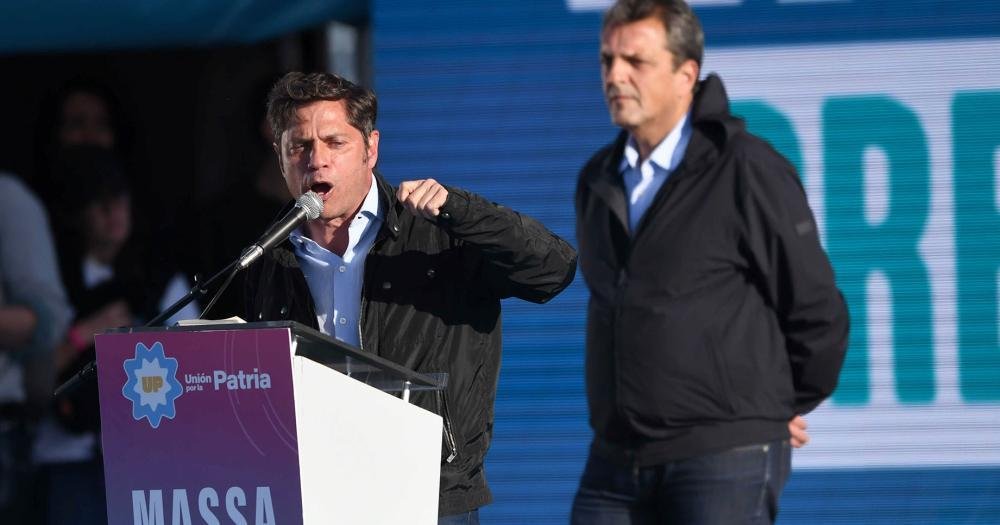 Presión de Massa a Kicillof para que no desdoble las elecciones