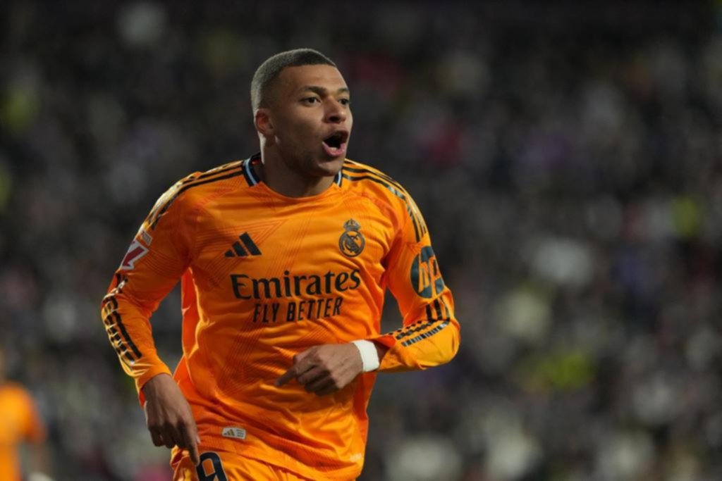 Real Madrid ganó gracias a un “hat trick” de Mbappé