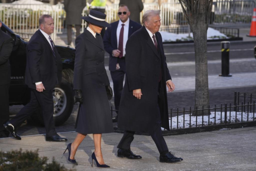 Distinción y elegancia en la asunción de Trump como presidente de EEUU