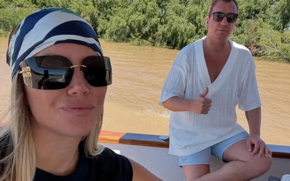 Las fotos de Wanda Nara y Maxi López, juntos en un lujoso yate