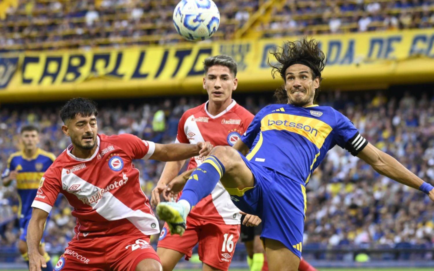Boca no pudo ganarle a Argentinos Juniors en la Bombonera: pálido empate