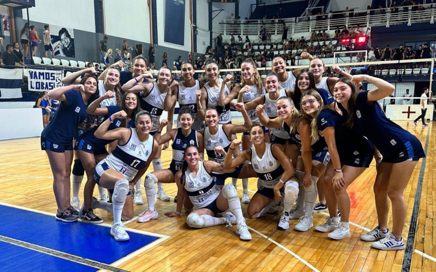 Las Lobas arrasaron con las últimas campeonas de Liga y Estudiantes es su escolta