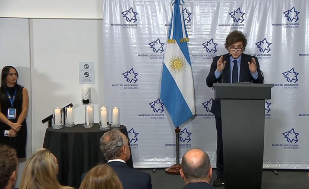 Día del Holocausto: el Presidente volvió a defender a Elon Musk