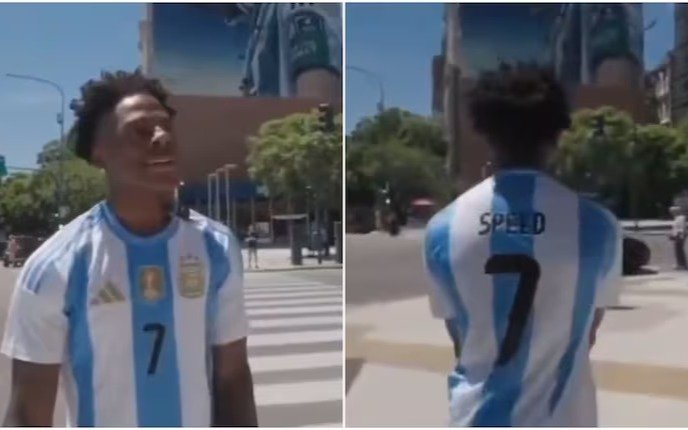 Quién es Speed, el streamer anti Messi y fanático de Ronaldo