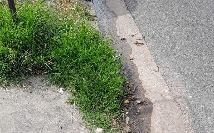 Piden la reparación de una pérdida de agua que deja sin presión a las casas