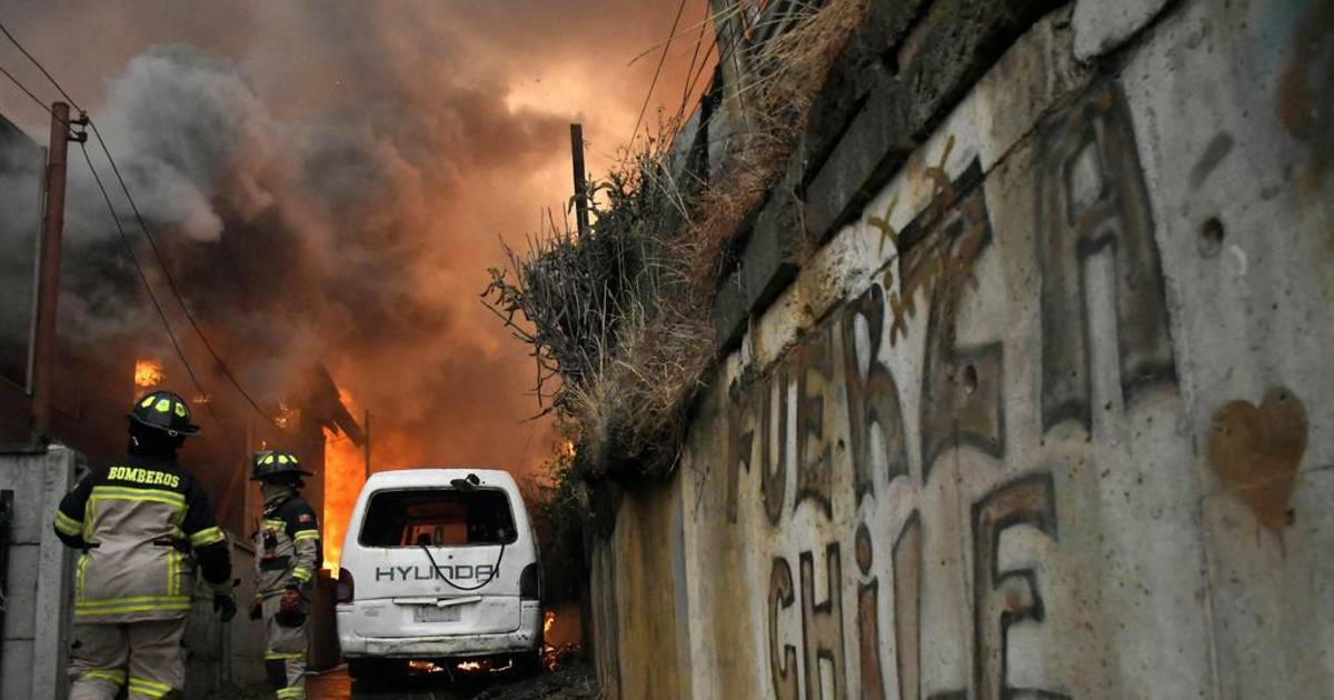 El sur de Chile, arrasado por incendios forestales: hay al menos 18 ...