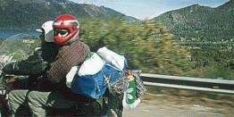 A Esquel en moto, aventura platense