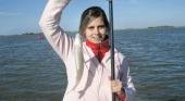 Entretenida pesca de verano en la laguna de Los Horcones