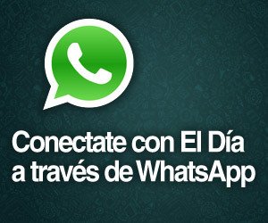 Conectate con EL DIA a través de Whatsapp