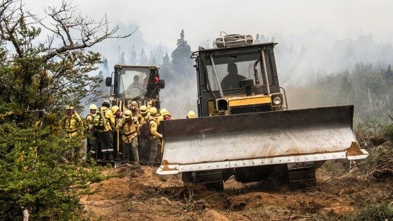 Chubut: el fuego consumió más de 16 mil hectáreas de bosque