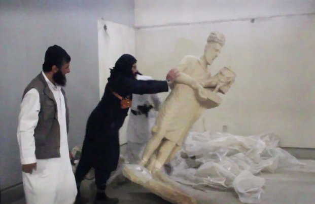 Estado Islámico destrozó esculturas de hace 3 mil años
