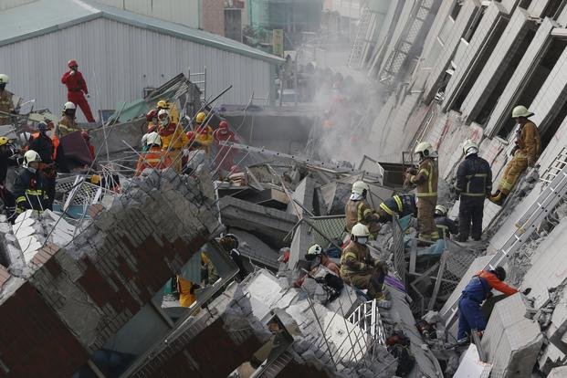 Aumenta la cifra de muertos en Taiwán tras el terremoto
