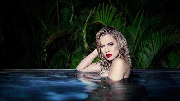 El desnudo de Khloé Kardashian en Instagram