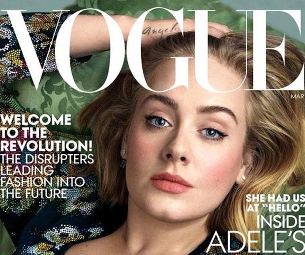 Adele será nuevamente tapa de Vogue: “Gusto de mí más que nunca”