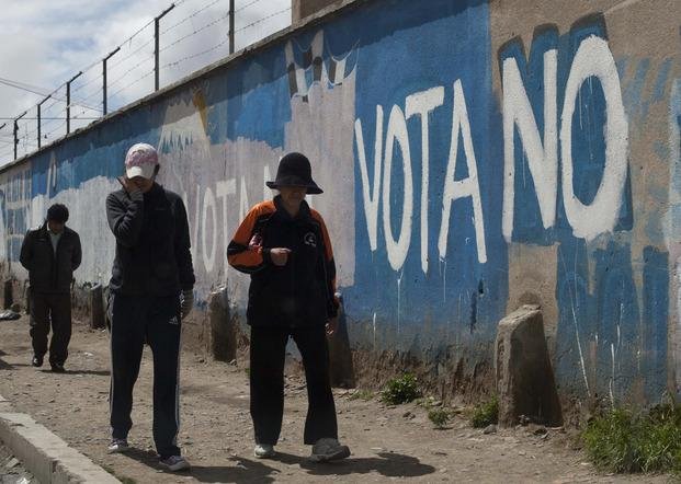 Crucial votación en Bolivia por el futuro político de Evo