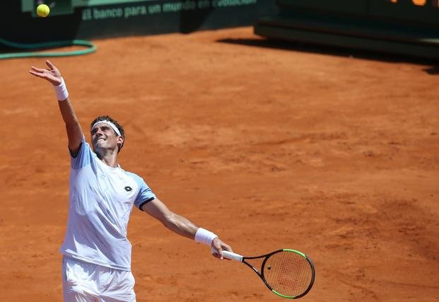 En final caliente, Pella no pudo con Fognini y Argentina quedó eliminado