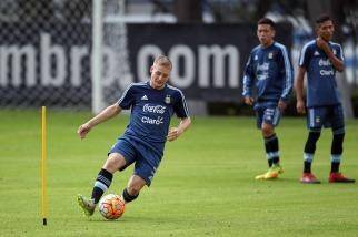 El Sub 20 practicó penales de cara al encuentro con Ecuador