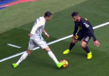 El tremendo caño de Cristiano que enloqueció a toda la afición