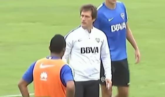 Guillermo, a los gritos pelados, tras la pelea entre Silva e Insaurralde