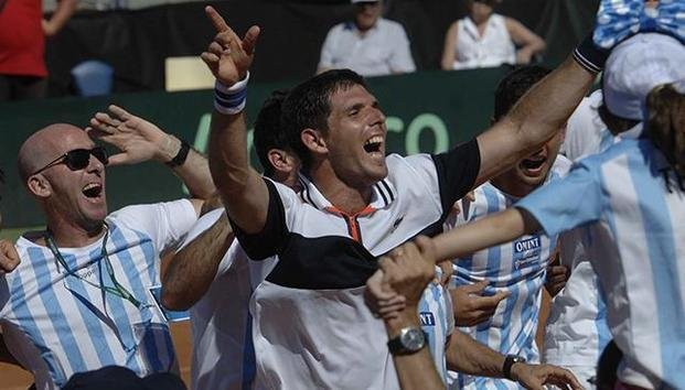 Los números de Argentina ante Italia en la Davis
