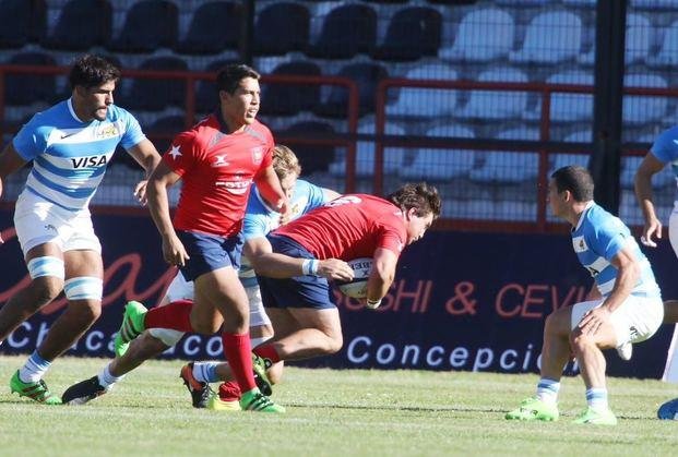 Otra goleada de Argentina XV, esta vez lo hizo frente a Chile