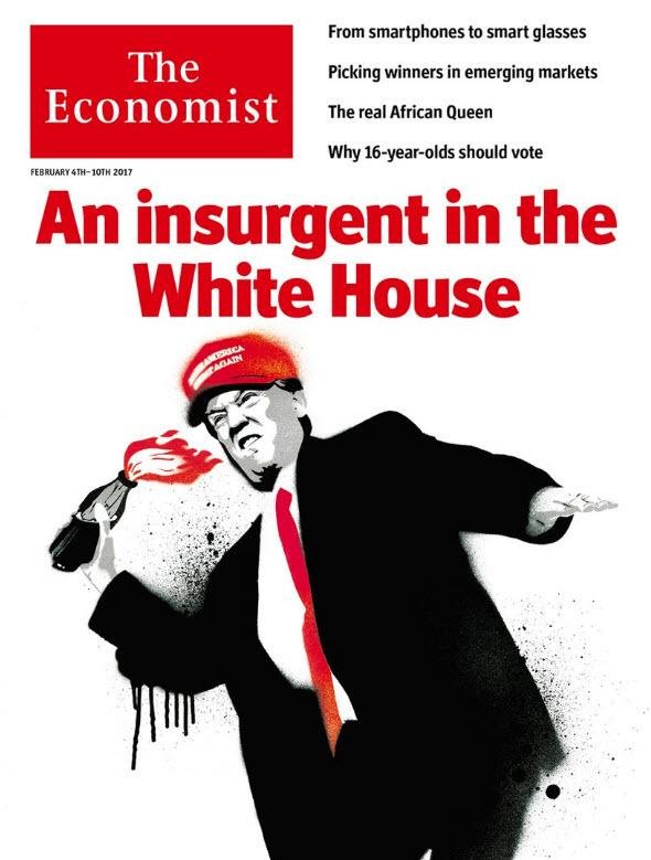 Para la revista The Economist hay un “insurgente” en la Casa Blanca