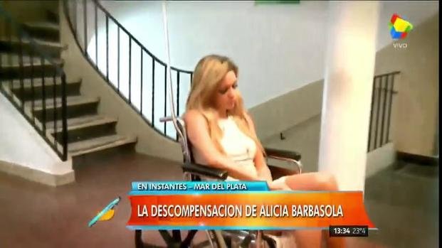 VIDEO: Alicia Barbasola se desmayó en vivo cuando hacía un móvil para Intrusos