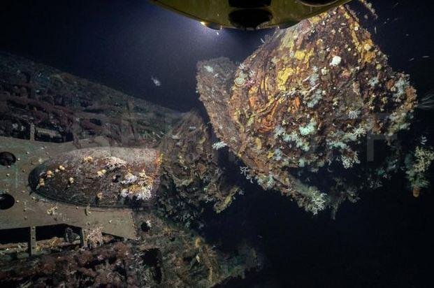 Descubren submarino nazi transformado en un arrecife de coral