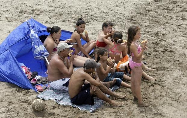 En febrero el sol falló: hubo sólo 3 días de playa
