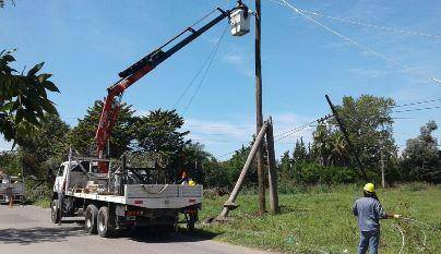 Edelap asegura que el 95% del suministro fue restablecido