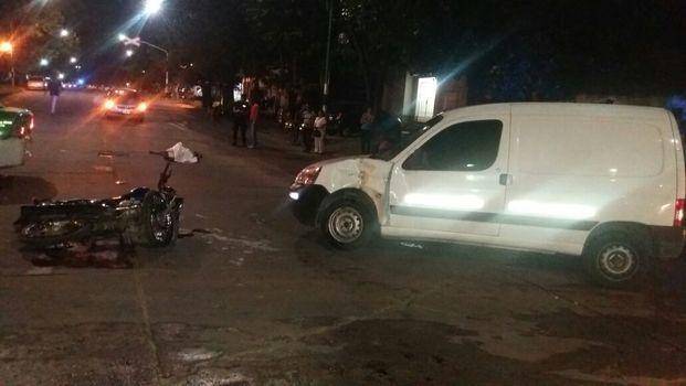 Siniestro en El Mondongo: falleció un motociclista