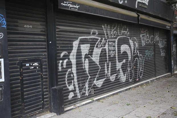 Un joven herido por una pelea en el Centro