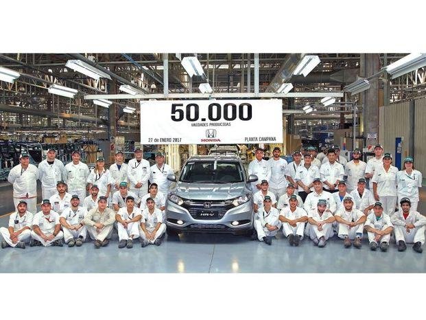 Honda fabricó su auto 50.000 en la planta de Campana
