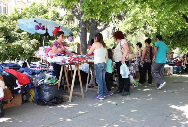 En baja venta ilegal callejera en la Ciudad,
 según la Cámara Argentina de Comercio